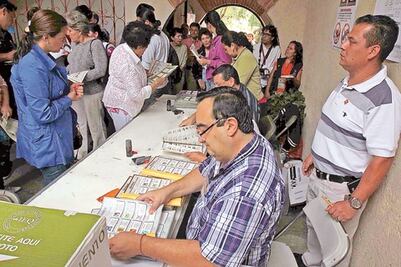  PRI, PAN, PRD y Morena, listos 