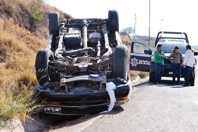 Accidente deja una lesionada