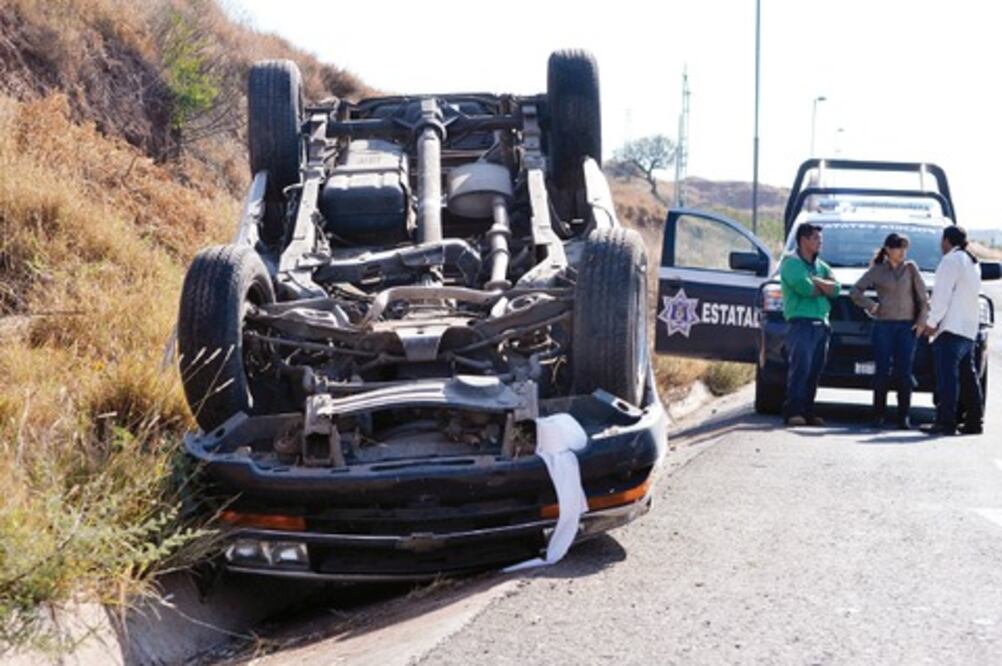 Accidente deja una lesionada