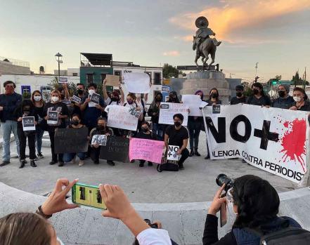 “No más violencia contra periodistas" también exigen desde Querétaro 