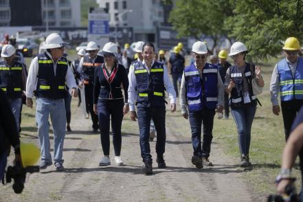 Obras en Bernardo Quintana, reportan 30% de avance