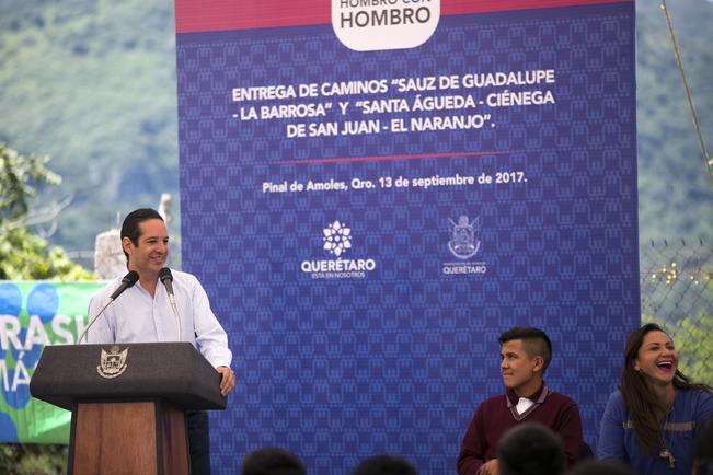 Inversión de 700 mdp en caminos de la Sierra