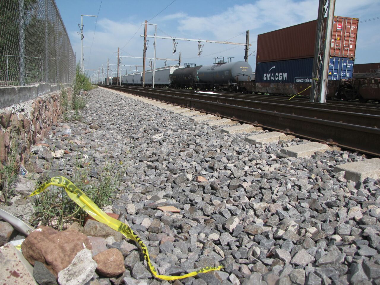Asesinan a vigilante del tren
