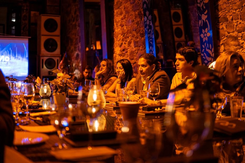 Presentes los inversionistas del gran proyecto ATMO. Foto: Cortesía/Mauricio Iturbe