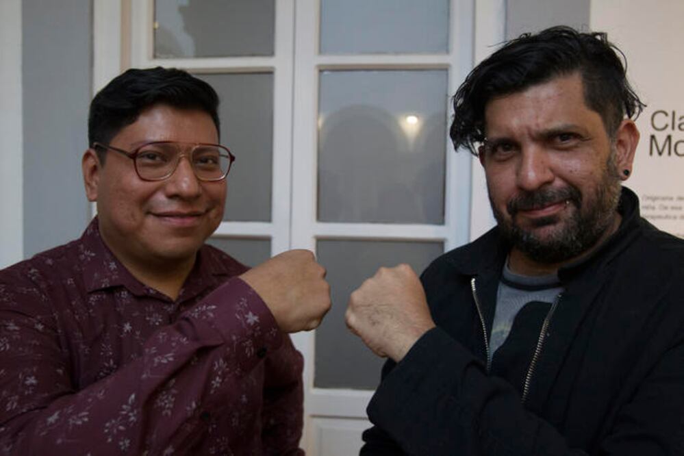 Roberto Tondopó y Bruno Bresani también participaron en una mesa de diálogo moderada por Gabriel Hörner (DEMIAN CHÁVEZ. EL UNIVERSAL Y ESPECIAL)