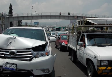 Colapsada la carretera 57