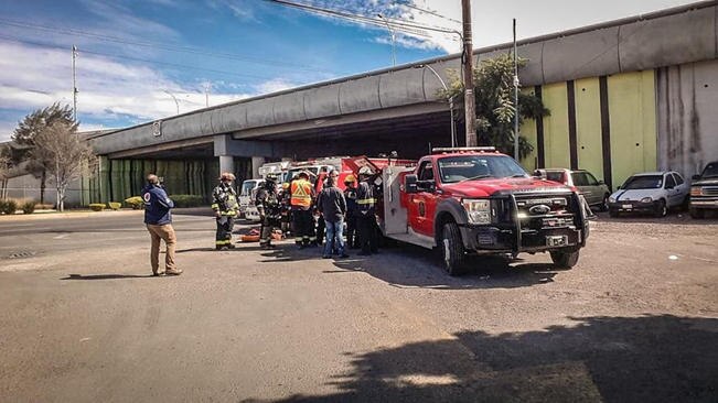 Protección Civil atiende fuga de amoniaco