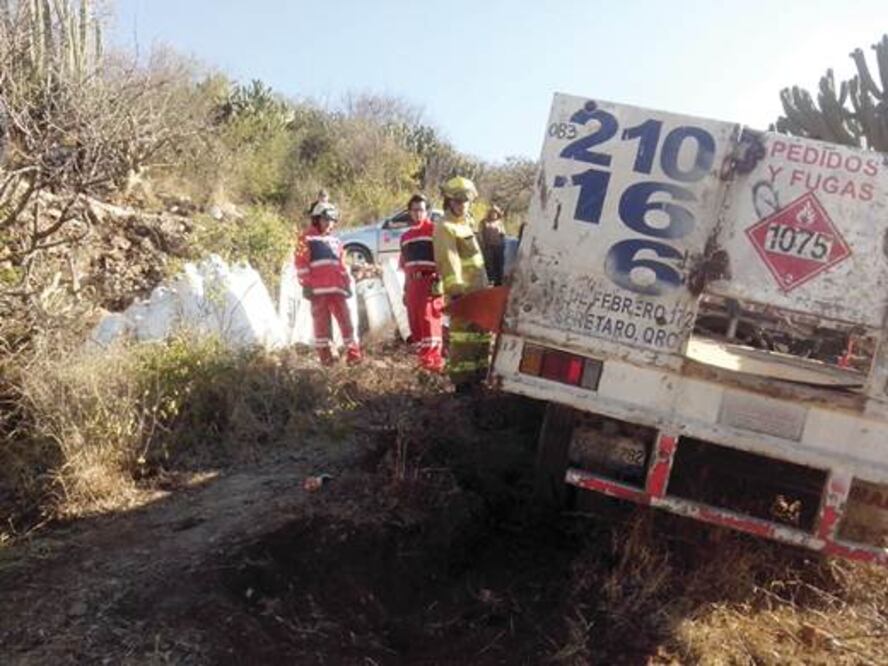 Alarma volcadura de camión con gas LP