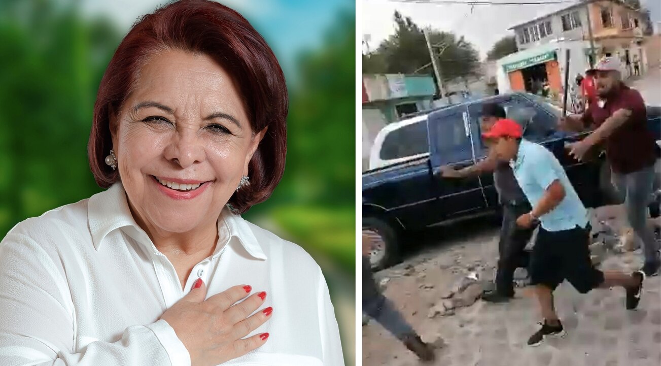 Se arma trifulca en mitin de Celia Maya; candidata de Morena denuncia agresión 