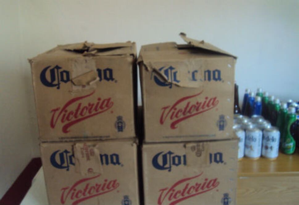 Operativo contra alcohol clandestino