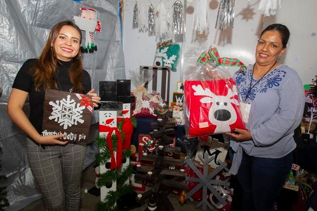 A hacer las compras navideñas