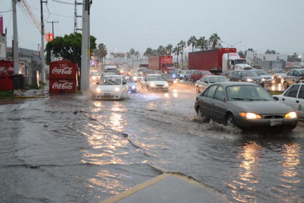 Caos y desperfectos menores por lluvia