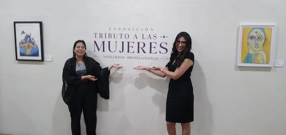 Con arte rinden un Tributo a las mujeres