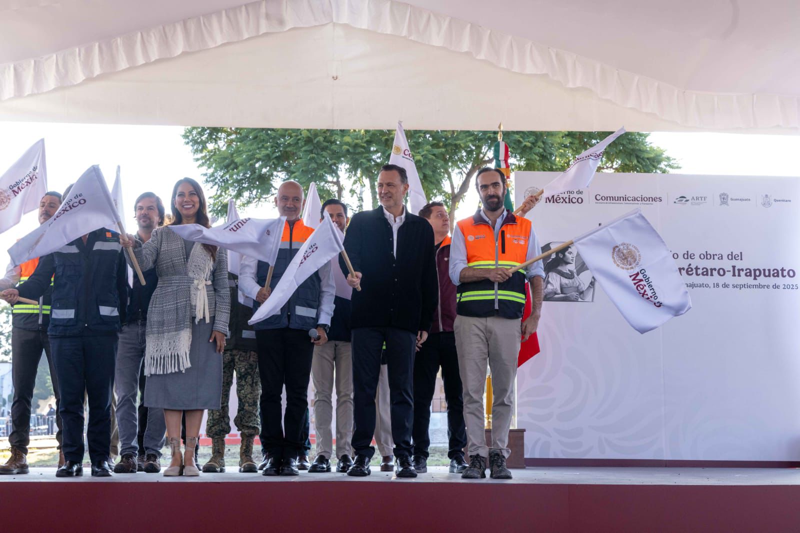 Arranca construcción del tren Querétaro–Irapuato