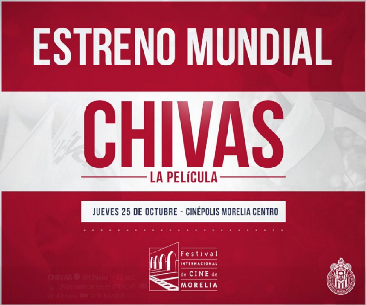 Foto: Tomada de Twitter @Chivas