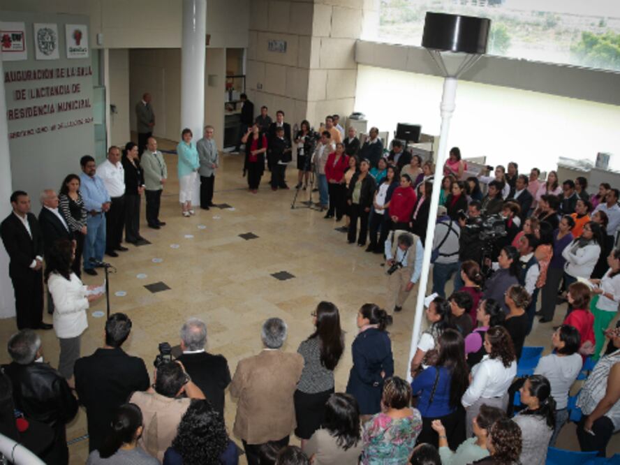 Reinauguran área de lactancia