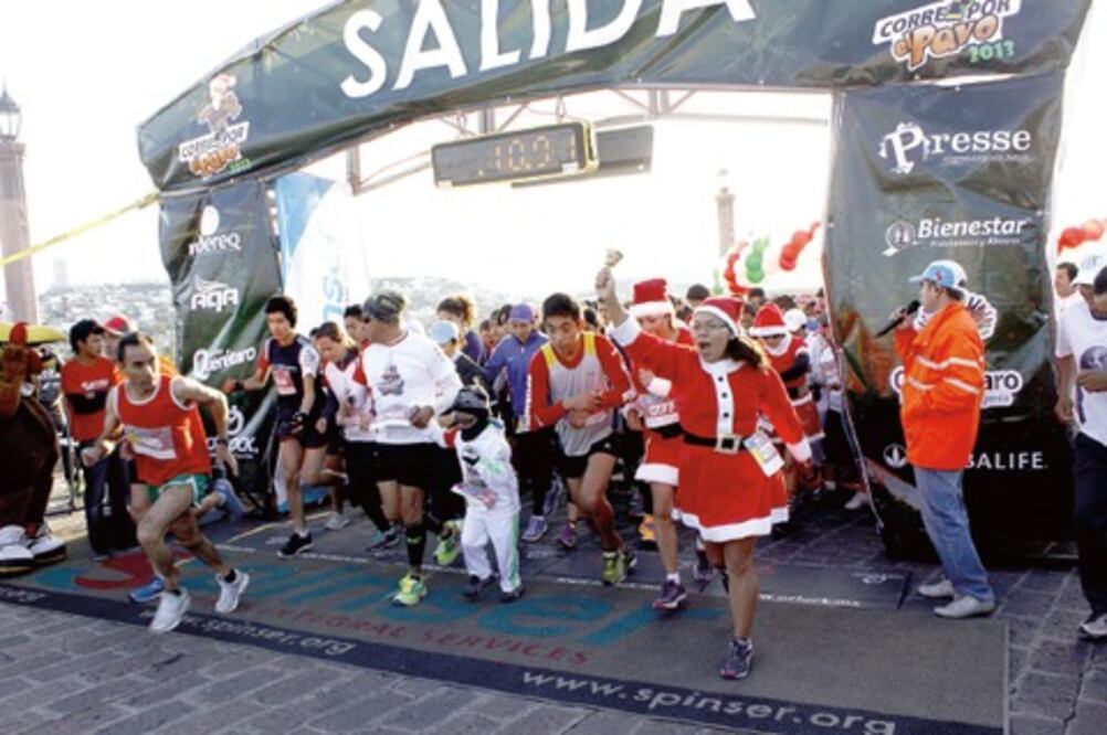 Se realiza la cuarta Carrera del Pavo 2013