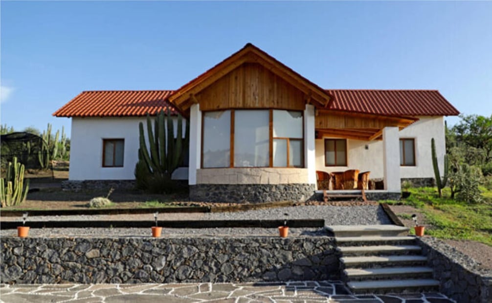 Cabañas en el desarrollo ecoturístico Punta Xodhé. Foto: puntaxodhe.com