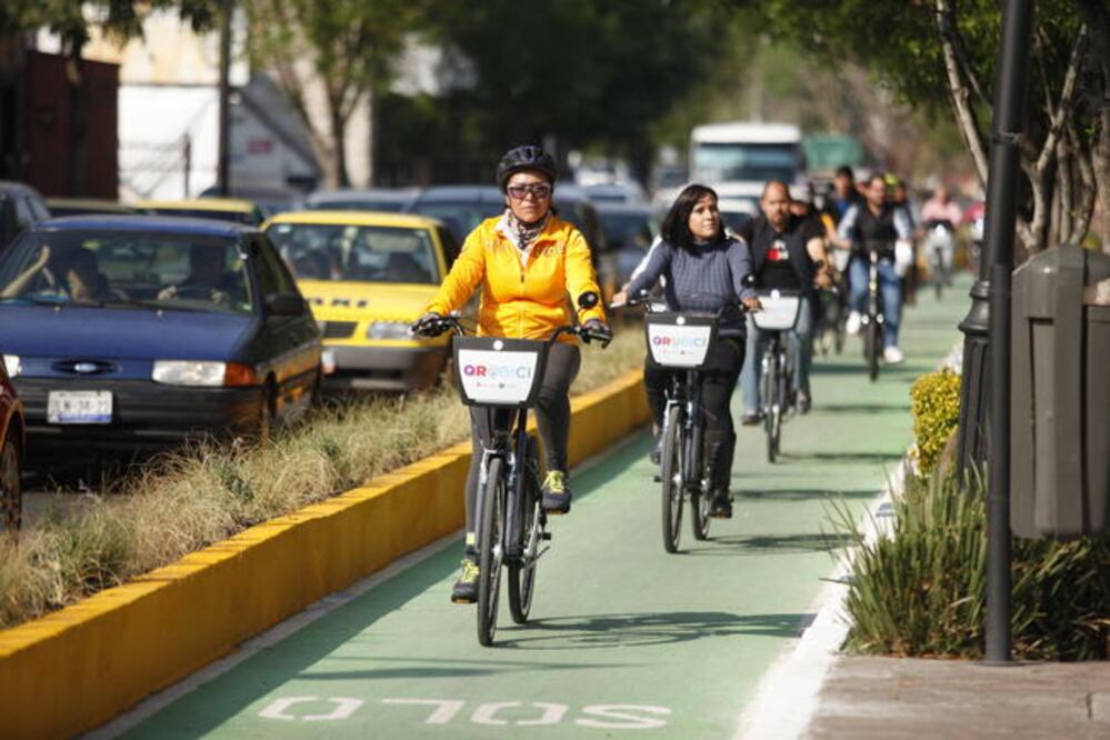 Marcos Aguilar dijo que se pintaron las ciclovías para que la gente las identifique y no las obstruya.