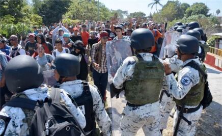 Guardia Nacional actuó con salvajismo, denuncia Muñoz Ledo