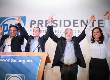 Anaya, virtual ganador