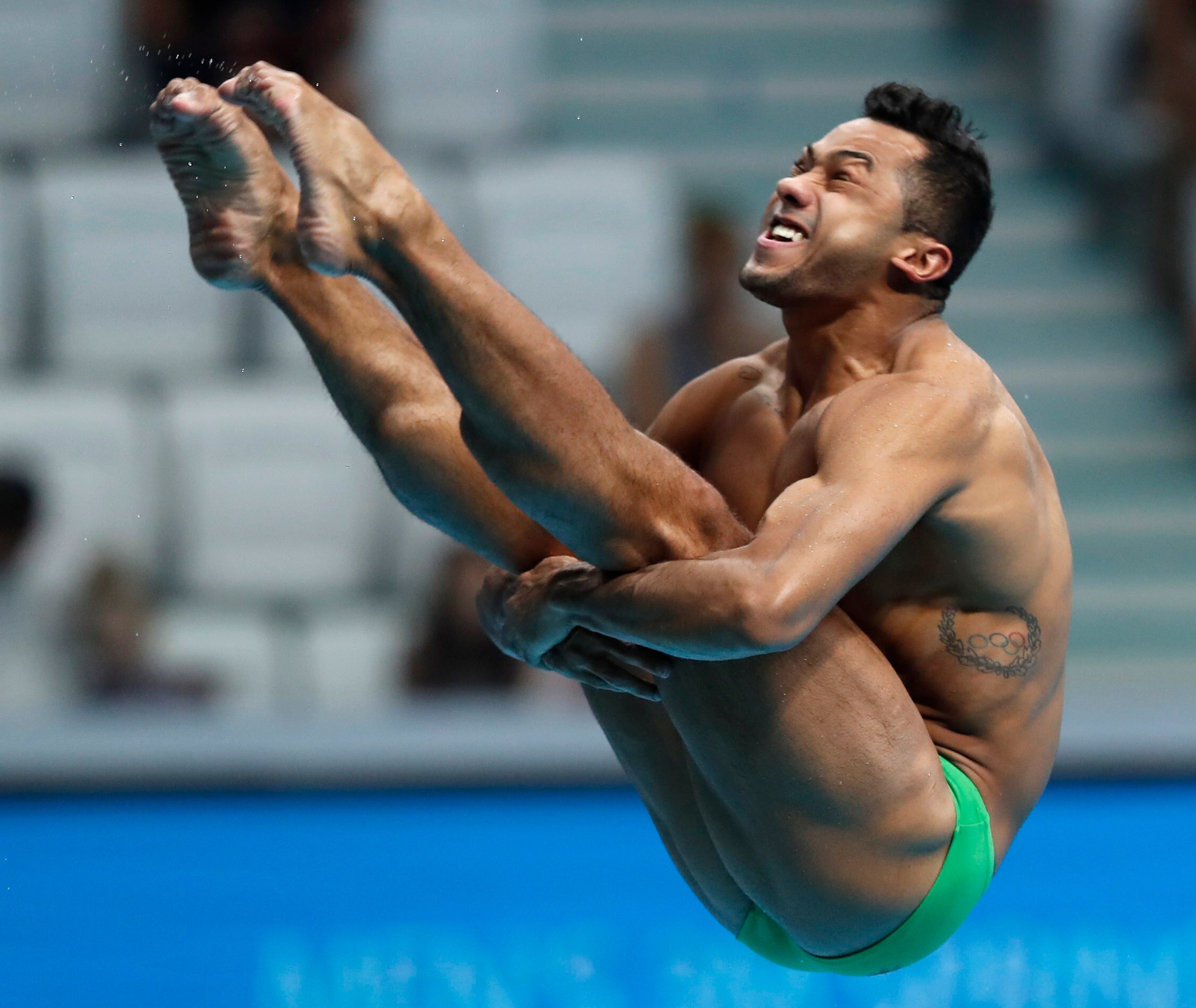 Clavadistas también hacen lo suyo