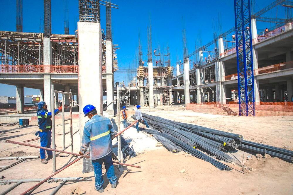 28 DE JULIO DE 2023 * INDUSTRIA DE LA CONSTRUCCIÓN  * FOTO:  DEMIAN CHAVEZ