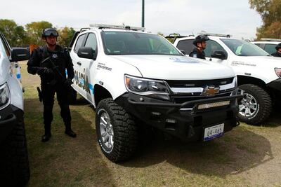 Blindan con equipo a policías municipales