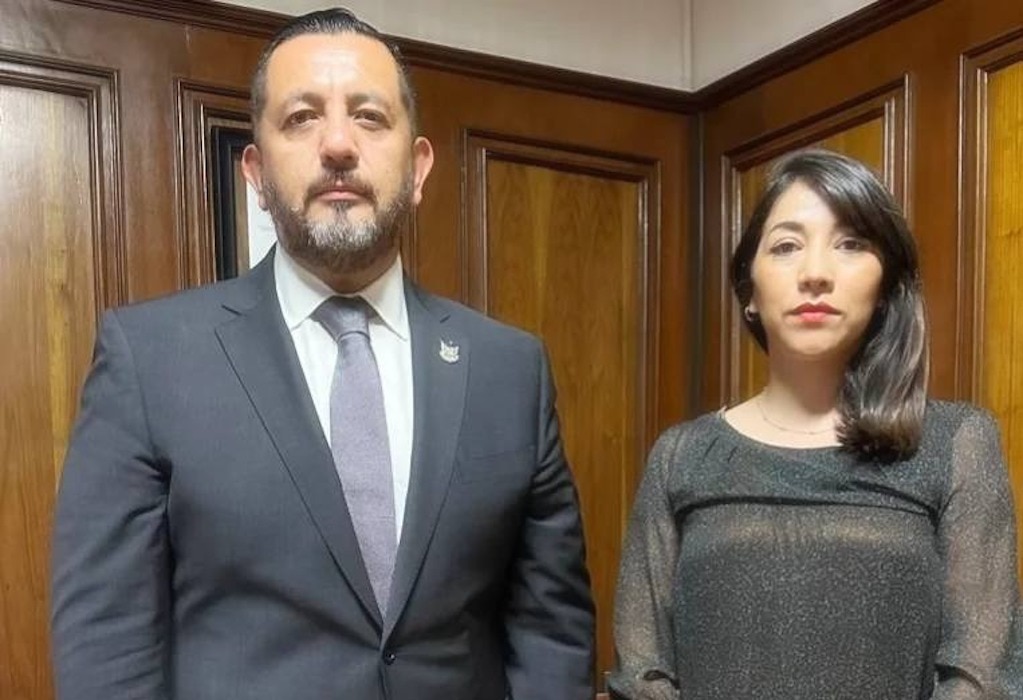 Secretario de Gobierno se reúne con Sheila Caballero