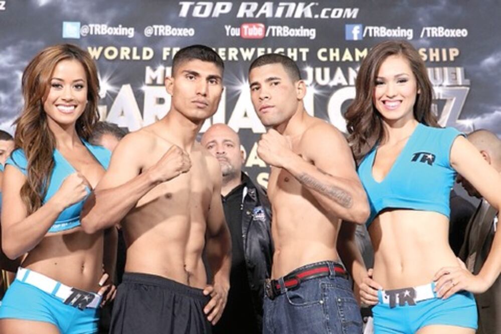 La báscula le propina un nocaut a García