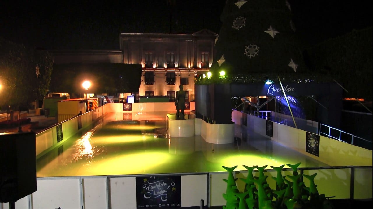 Querétaro tendrá pista de hielo durante las fiestas decembrinas