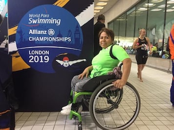 Paty está cerca de Tokio