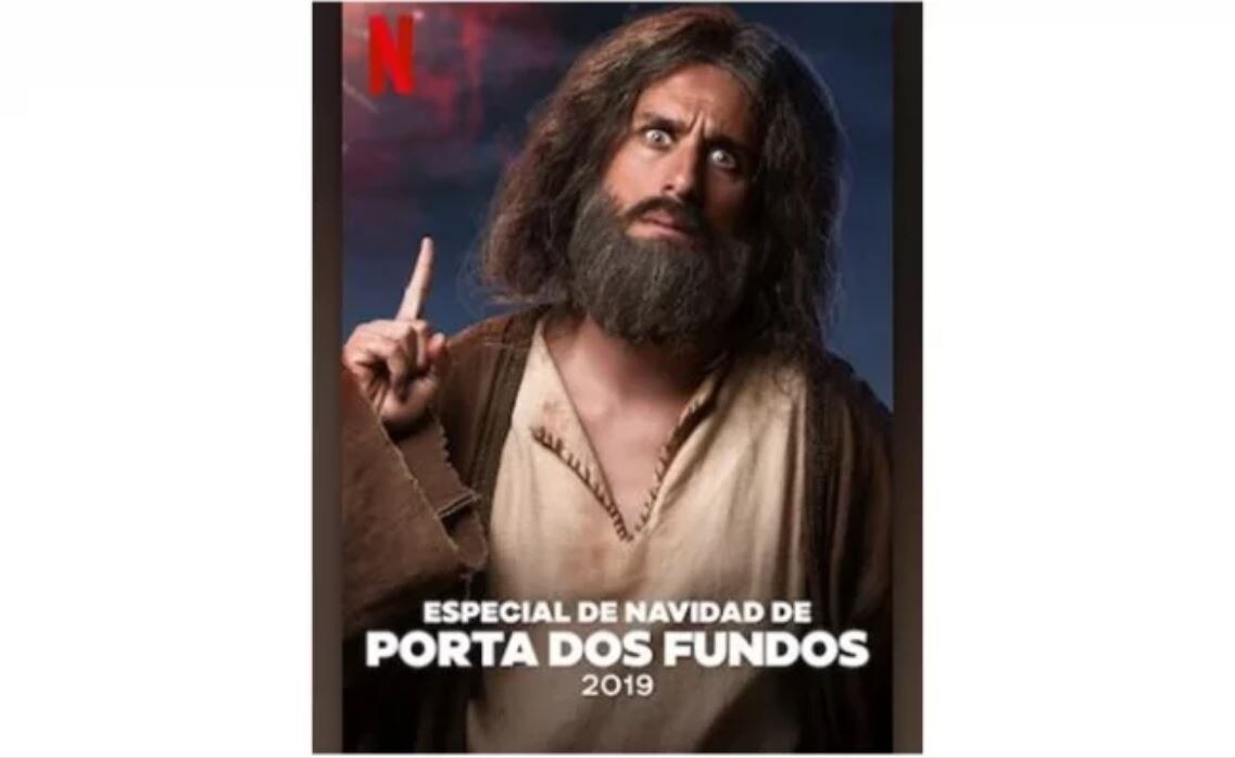 "Porta Dos Fundos, Primera Tentacióm de Cristo". Foto: Especial