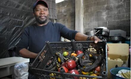 Banco de alimentos envía comida echada a perder a refugio de migrantes