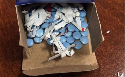 Binomios caninos hallan pastillas de fentanilo en aeropuerto de Tijuana