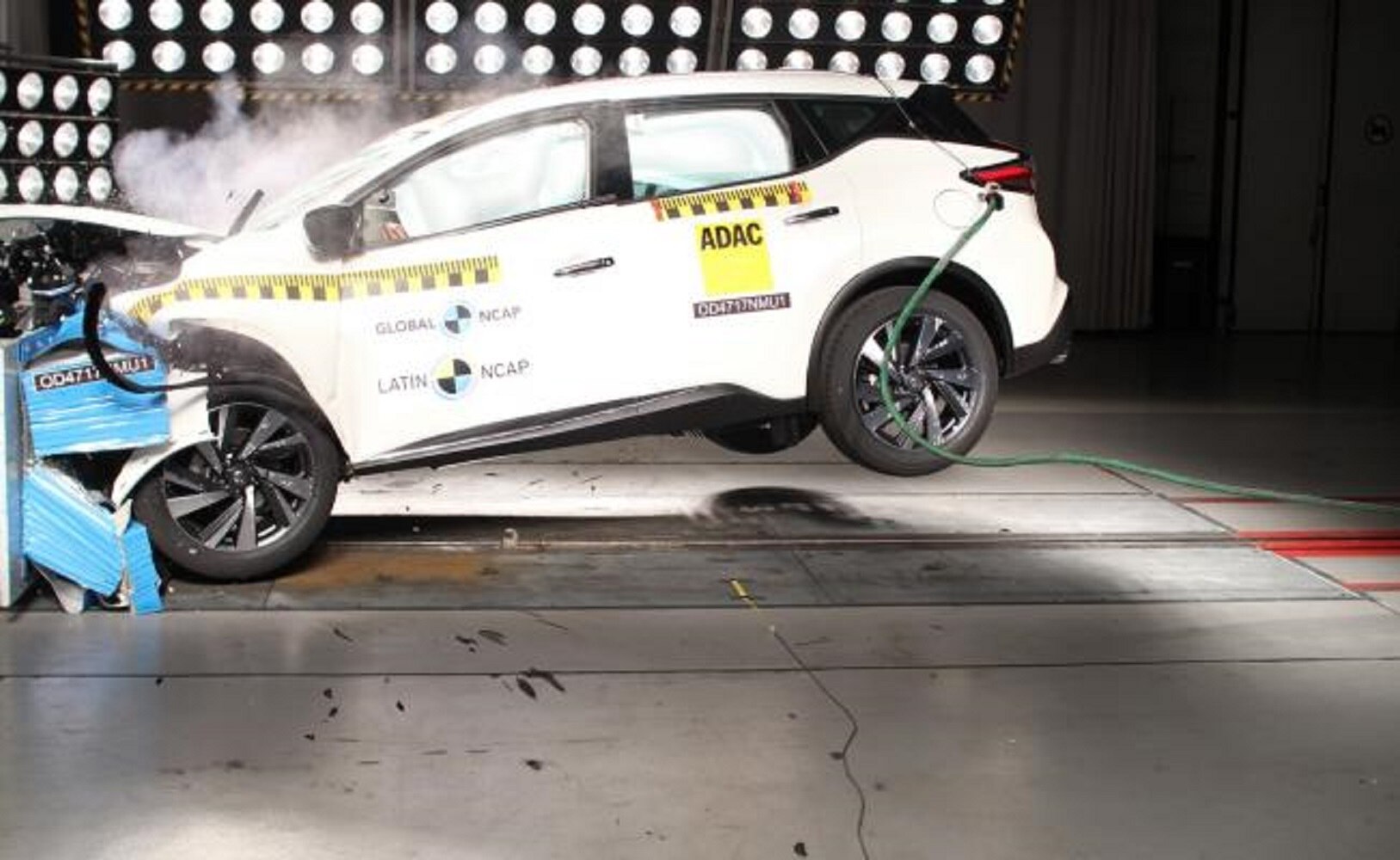Nissan Murano obtuvo 5 estrellas en seguridad para adultos
