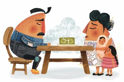 Un aumento insuficiente; el salario que no quita el hambre