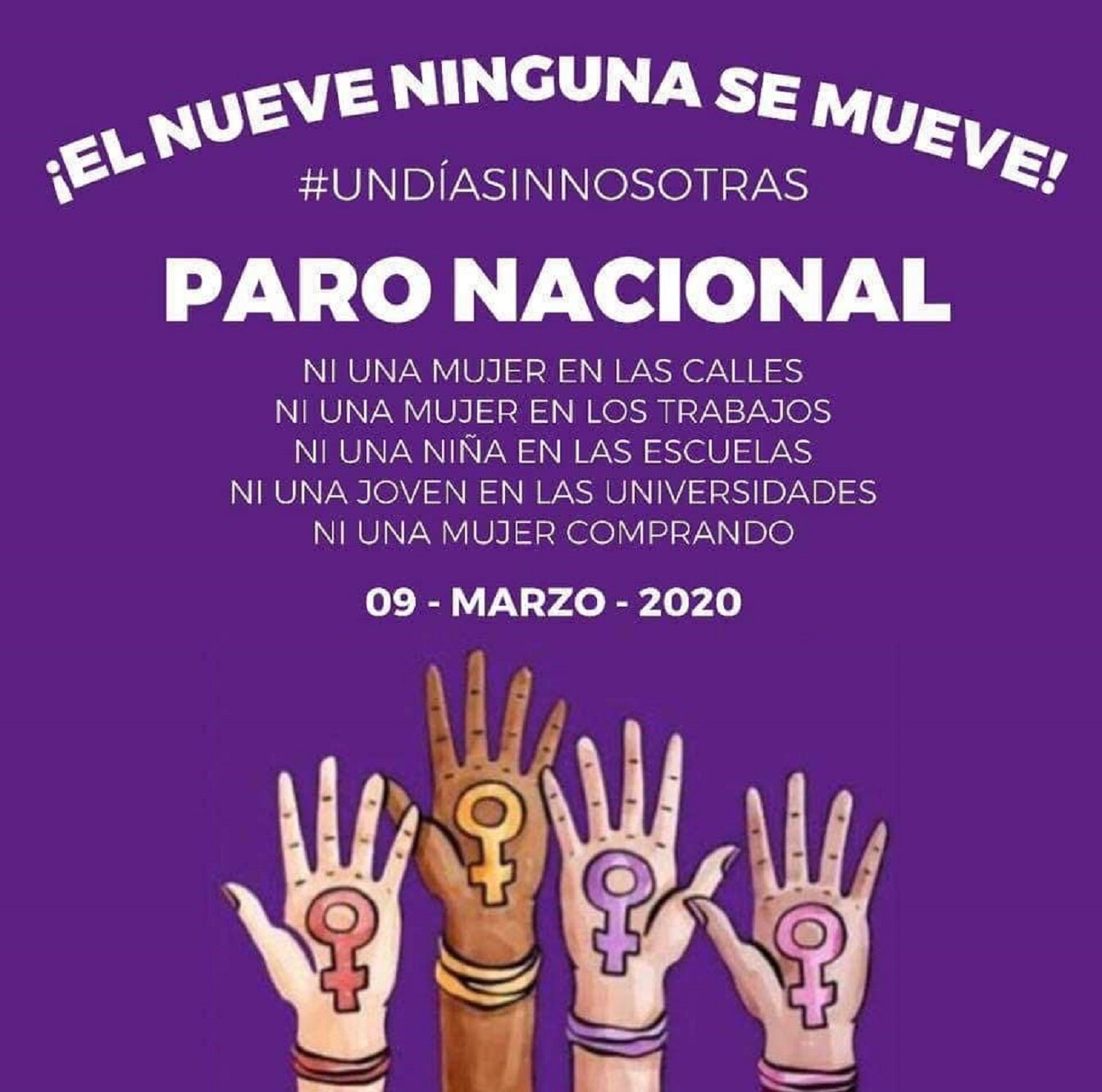 Ellas son "Las brujas del mar", el colectivo que llama al paro nacional