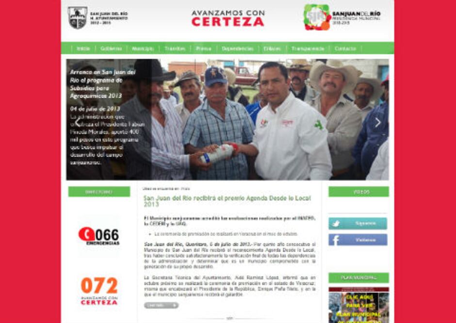 Presume San Juan transparencia