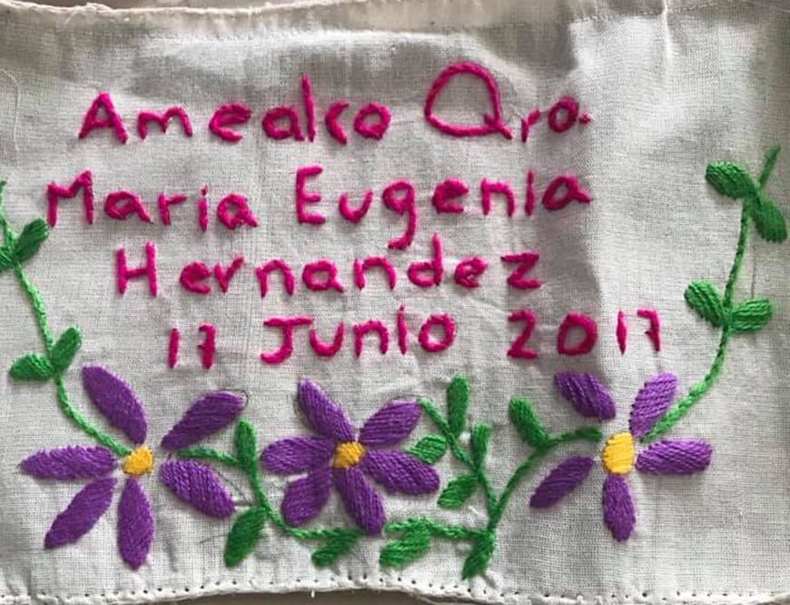 Foto: Facebook. Bordar Vida