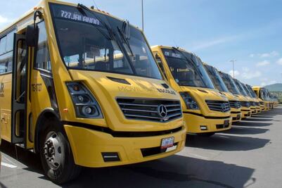 Rehabilitarán 20 vehículos de transporte escolar en la capital queretana