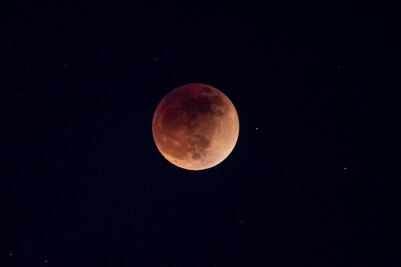 Así se apreció el elipse lunar desde Querétaro 