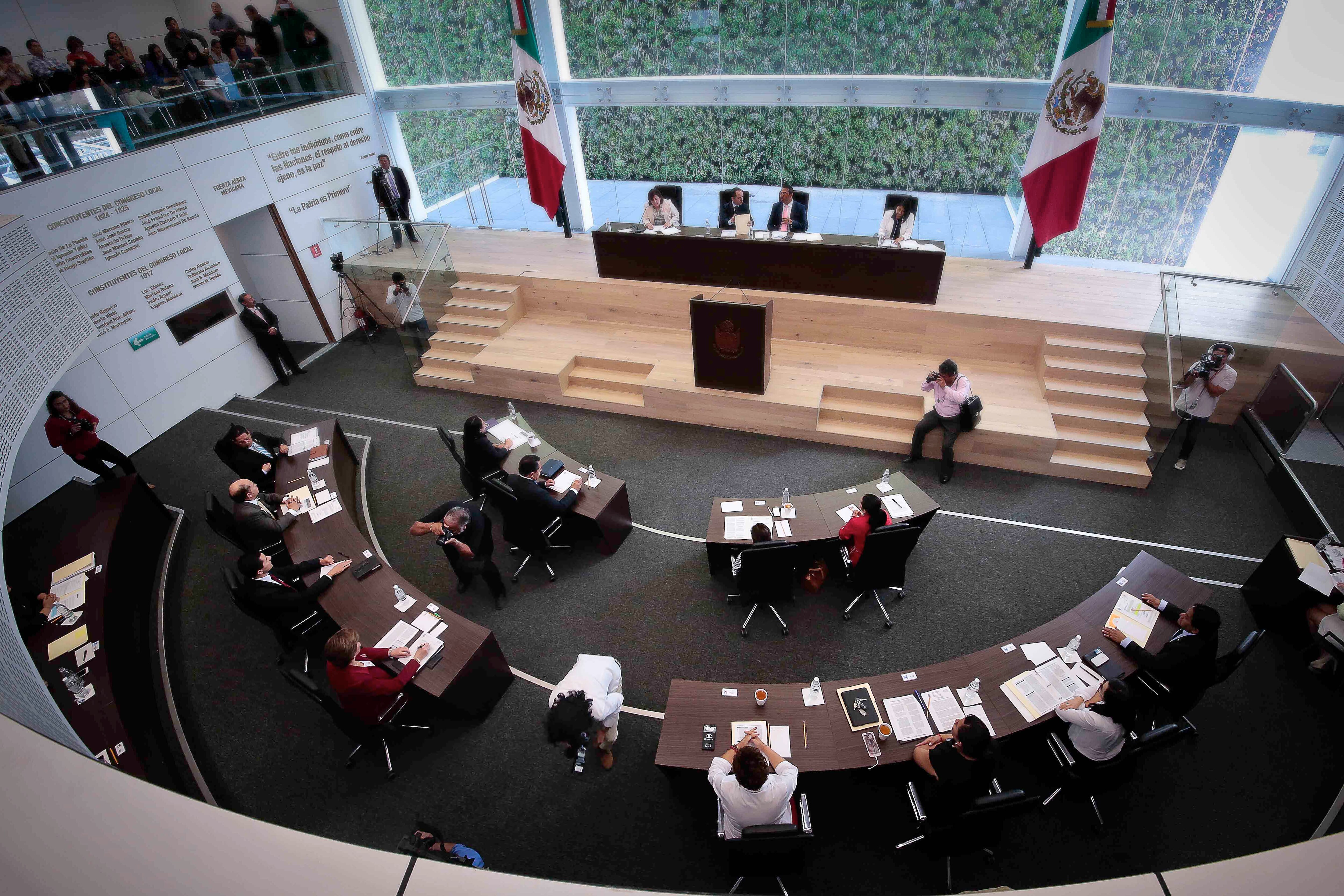 Suspende Legislatura análisis de Ley Electoral
