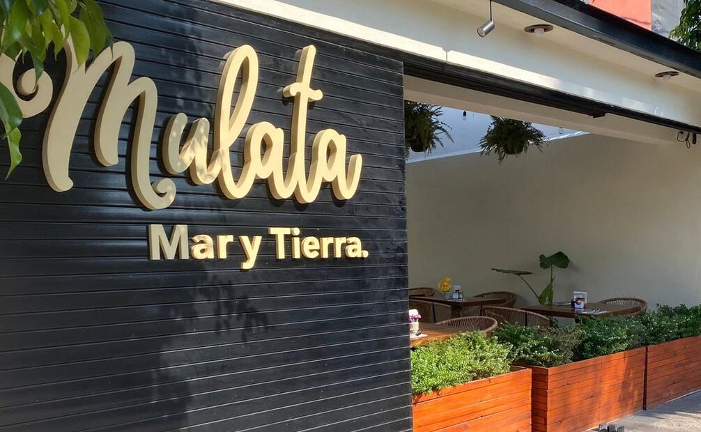 Restaurante Mulata Jardines en Querétaro. Foto: FB@Mulata Jardines