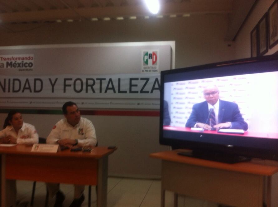 Interpone PRI nacional demanda contra Domínguez