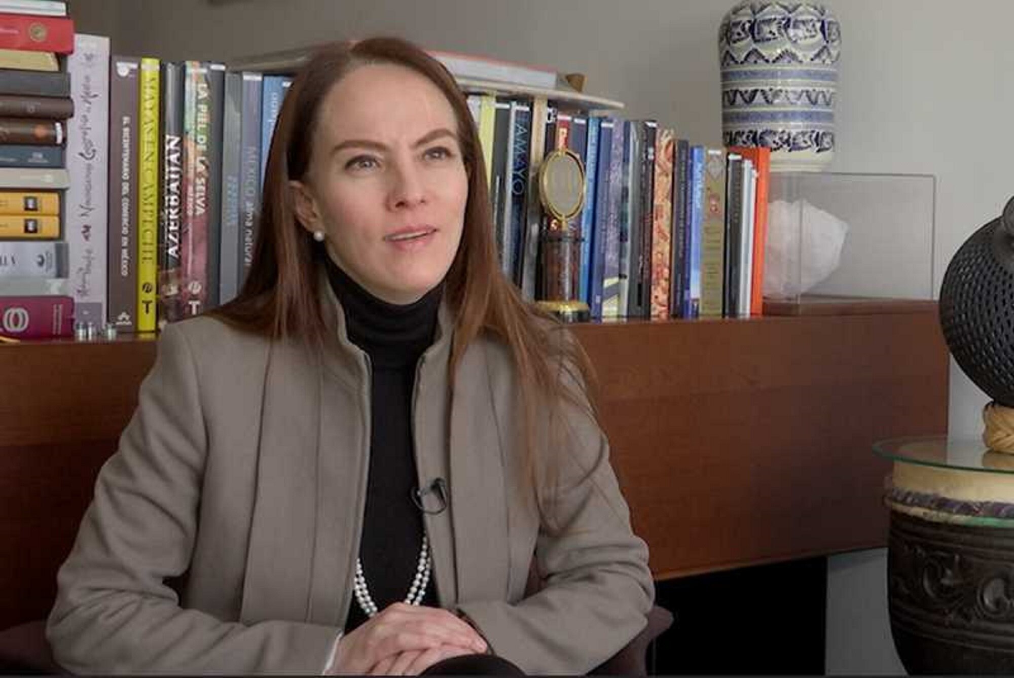 Senadora independiente, Gabriela Cuevas Barrón. (IVÁN STEPHENS. EL UNIVERSAL)