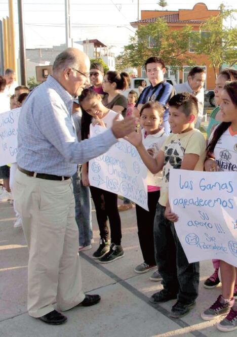 Entregan parque en Lomas de Balvanera
