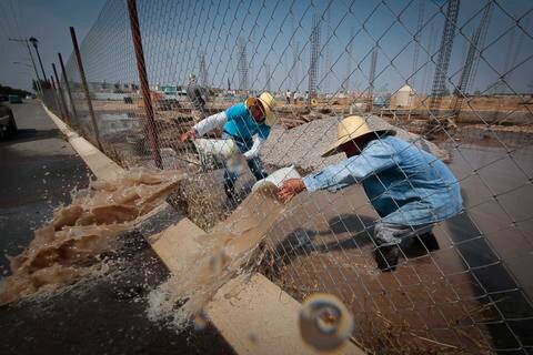 “No fue suficiente limpieza de drenes”