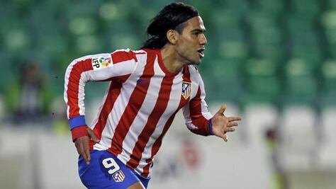 Falcao busca su gol 50 con el Atlético