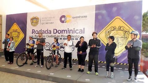 Rodada Dominical congrega a 100 ciclistas